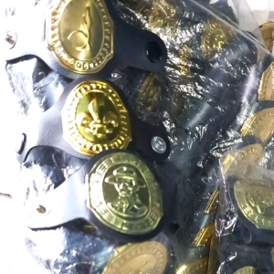 RING HASDUK PRAMUKA KUNINGAN - WARNA SIAGA PENGALANG PENEGAK PEMBINA 1 PCS