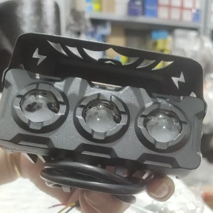Lampu Tembak Sorot SQL 3MATA - Lampu Tembak Laser Hilow 2Warna - Lampu Tembak SQL 3MATA PUTIH-KUNING - Lampu SQL 3Mata Laser Harga 1biji