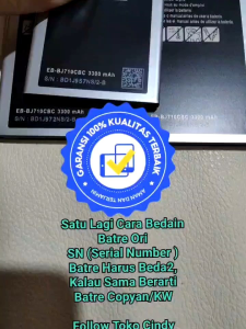 Baterai Original Sams J7 2016 J710 Battery Batre