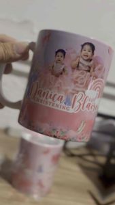 Personalized Souvenir Mug Wedding Christening Birthday
