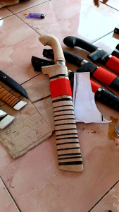 G0L0K BERKEBUN SERBAGUNA TEBAS KAYU BAMBU ASLI BAJA KHAS BANTEN PISAU