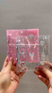 Binder Mini Notebook 3 Ring: Journaling Diary Binder dengan Photocard Kpop