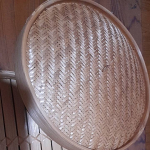 Klakat Bambu Dimsum Kukusan Bambu 35cm 2Wadah dan 1Tutup