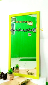 annaframe/cermin gantung uk 65x35/mirrors/kaca cermin/cermin cantik/cermin dinding