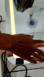 Smart Mirror Kaca Cermin Layar Sentuh Bulat