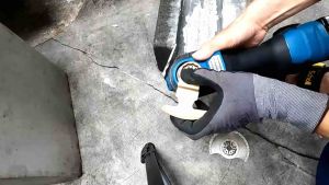 ผลิตภัณฑ์การทำงาน คาร์ไบด์มัลติทูล เกรดพรีเมี่ยม เครื่องมืออนกัน ตัด ขัด เซาะ ปูน กระเบื้อง และยาแนว (Carbide Multitool Starlock)