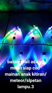 mainan anak anak .Kitiran/ meteor/apolo/slpetan Lampu 3