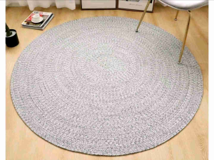 DaVee | Cotton floor mat rope woven round mat 80- 90-120-140-180cm bedroom mat living room mat floor mat bedroom round mat carpet