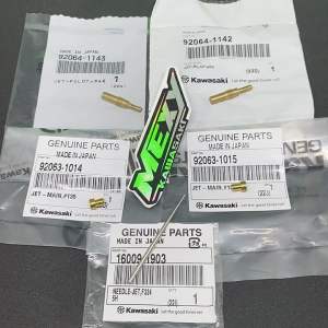 PILOT JET MAIN JET PARKIT DALAMAN KARBU KAWASAKI NINJA R NINJA SS PWL KAWASAKI