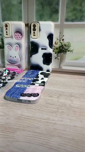 Case Vivo 1724 1731 Softcase 3D Motif Rabit And Milk Vivo Y71 Y71i