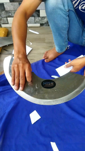 Pisau Gobang HISR: Rajang Daun TMBK4U Super Tajam