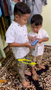 Baju Koko anak usia 3-8th Katun Madina Trend Hits