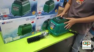 Resun LP-60 ปั๊มลมเสียงเงียบ แรงสม่ำเสมอ เครื่องศูนย์แท้ 100% ปลั๊ก2 ขาไทย มีสายดิน 🔌 LP60 LP100 LP200