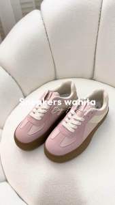 Wenny Kelly Shoes: Sepatu Sneakers Cream Pink & Bostanten Nami