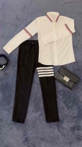 Áo Sơ Mi Thom Nam Nữ Dài Tay Vải Cotton Lụa Cao Cấp Mẫu Hot Trend 2024