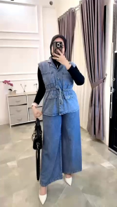 SETELAN JEANS ATASAN DAN CELANA BEST SELLER