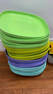 6pcs Piring Kirana by Kencana / piring plastik premium