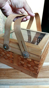 Mika bambu - box bambu kotak - sokase - hampers mika - keranjang bambu