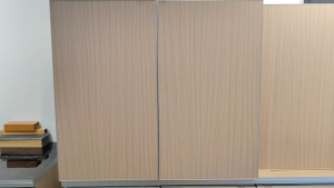 Aluminium Upper Kitchen Cabinet Waterproof 2 tiers 2 Doors