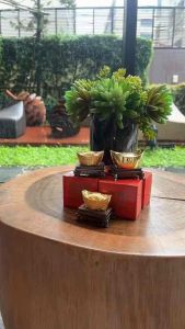 ก้อนทองมงคล ทองก้อนโชคลาภ เสริมสิริมงคล เสริมฮวงจุ้ย ก้อนทองโลหะขนาดใหญ่ (หยวนเป่า) เรียกทรัพย์ 50 บาท