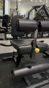 Commercial  Grade Leg Extension and Leg Curl Machine Adjustable Plate Loaded Lower Body Special Leg Machine Rotary Specialty Weight Machine Develops Waist Quads and Hamstrings 660LB Commercially Rated