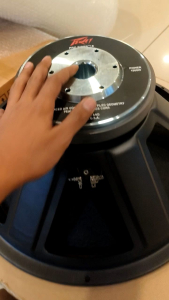 Speaker komponen peavey pro rider 18inch 1000wat kulit jeruk