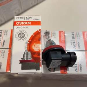 ราคาหลอดไฟ ขั้ว h16 12v 19w ชุดแท้ OSRAM รหัสสินค้า 64219