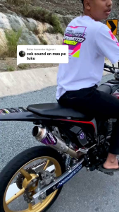 Slincer Only Type Star 1 Logo Ungu Original Bintang Powerfull Exhaust