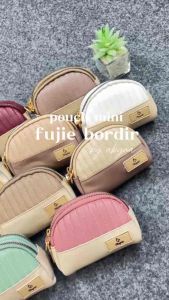 DOMPET KOIN FUJIE BORDIR BY ZELYA / DOMPET MINI / DOMPET MURAH DAN BERKUALITAS