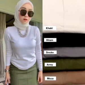 Rok Duyung Panjang Wanita Terbaru Bahan Twi Strech