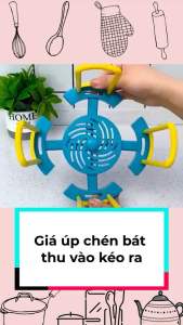 Giá Để Chén Bát Đĩa Ráo Nước Gấp Gọn Thông Minh Có Thể Thay Đổi Kích Thước Phù Hợp Với Nhiều Loại Bát Đĩa Khác Nhau