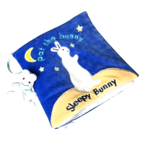 【SG Stock】Sleepy Bunny (Pat the Bunny) Cloth Book Rag Book