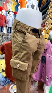 Celana Chinos Kargo Anak Laki Laki Terbaru 2024 Premium quality