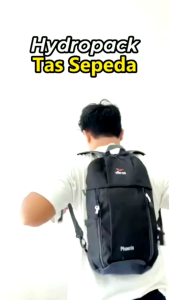 Tas Ransel Olahraga Hydropack Sepeda Travelling Marun Premium 665