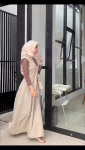 Yubin Overal Wanita Linen Korean Look