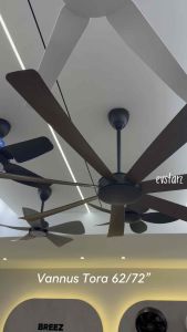 ALPHA VANNUS TORA 7B 62/72 inches DC Motor Ceiling Fan with Remote Control