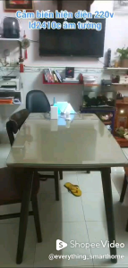 Công tắc 220v tích hợp cảm biến hiện diện hơi thở cảm biến ánh sáng Ld2410C thiết kế vừa với đế âm đế nổi  phổ biến  có app điều chỉnh kết nối bloetooth.