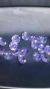เพชร รัสเซีย พลอย สี ลาเวนเดอร์ ทรงกลม 6.00 มม LAVENDOR เคราดิเมต พาดิเมต พลอย สี ลาเวน เซีย รัส ดิจเมนต์ รูปแบบ ของ ทรงกลม 6.00 มม