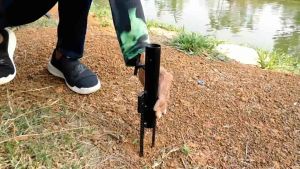 ที่เสียบร่ม ปักร่ม เหล็กปักร่ม ขาปักร่ม