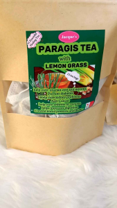 PARAGIS LEMON GRASS with malunggay (25 TEA BAGS) ORGANIC HERBAL Tea for high blood