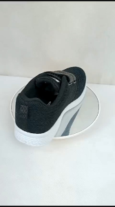 Sepatu Sekolah Thomas B.511(KV)-Hitam Putih-Size 31-34