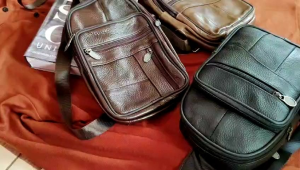 Tas Selempang Kulit Asl.i Sapi Tas Punggung Selendang pria