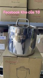 Nồi chiên inox kèm lọc dầu Chockmen 1.5L hàng Đức ckm44