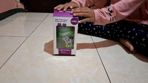 BOTOL SUSU BABY DAN BAYI FEEDING BOTTLE WIDE NECK DOT LEBAR POP MAX KARAKTER TANDUK RUSA 240ML