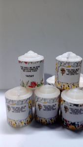 Personalized Vigil Candle Memorial Candle Candles for your loved ones in heaven
