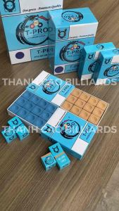 Hộp 12 Viên Lơ Bida T-Pro | Lơ Bi-a Chơi Bi-a Câu Lạc Bộ Màu Xanh/Vàng