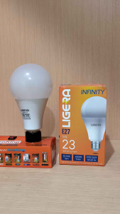 Lampu LED LIGERA INFINITY 23W Bulb super terang cahaya putih 6500K fiting E27