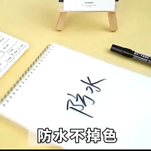 Spidol Whiteboard Hitam Merah Biru Spidol AOWA Permanent Marker