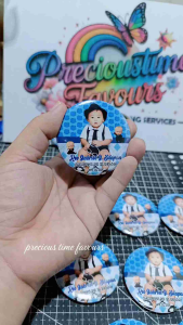 Personalized Ref Magnet Bottle Opener for Christening Birthday Wedding - Custom Design High Quality Print Durable Functional Great Gift Idea