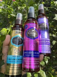 Xịt Dưỡng Tóc Hask 5-in-1 Leave-in Spray chai 175ml Phục Hồi Tóc Khỏi Hư Tổn Mềm Mượt Tóc